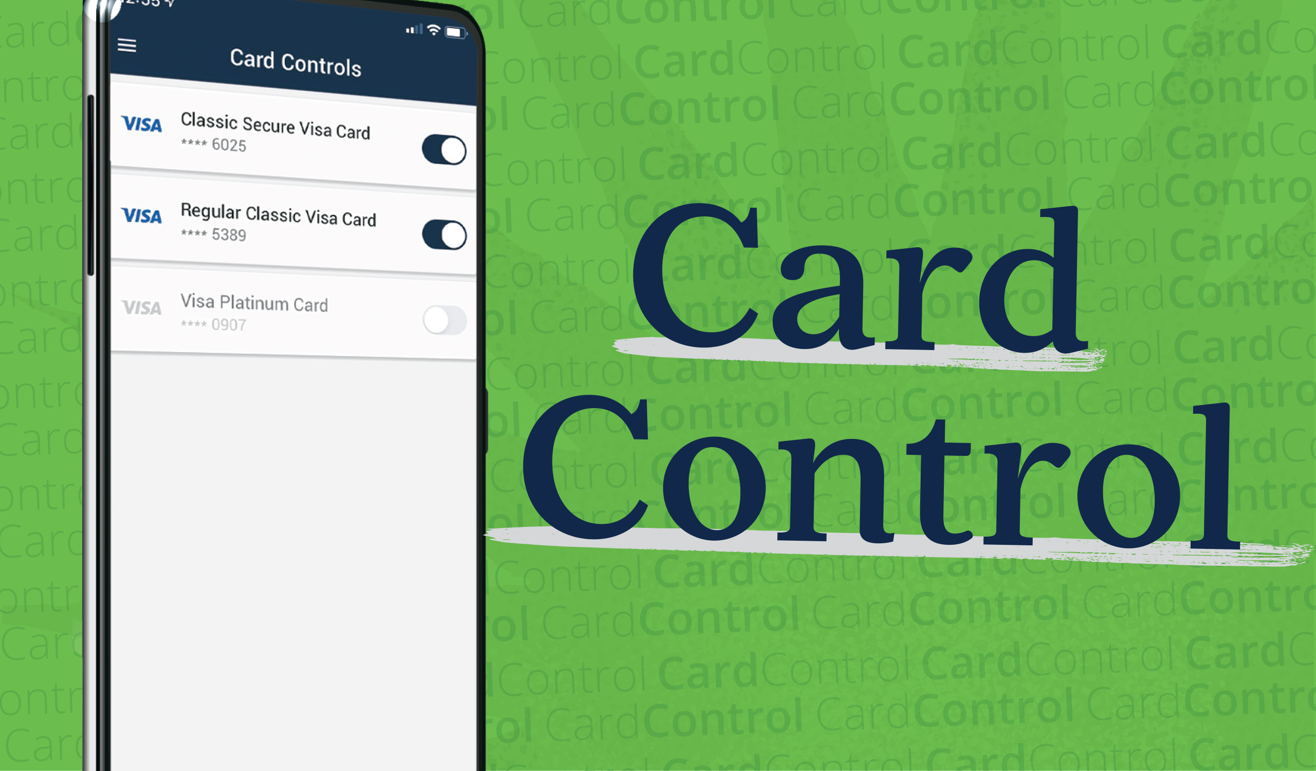 Manage your cards with Card Controls
