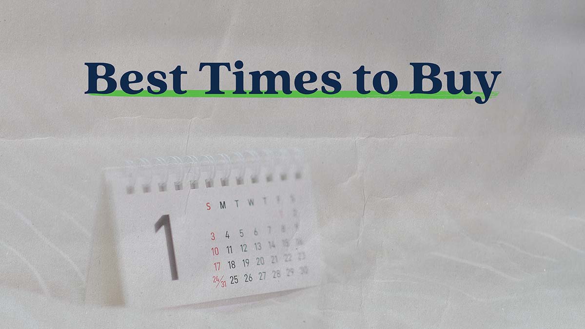 Shop Smarter: Best Times to Buy