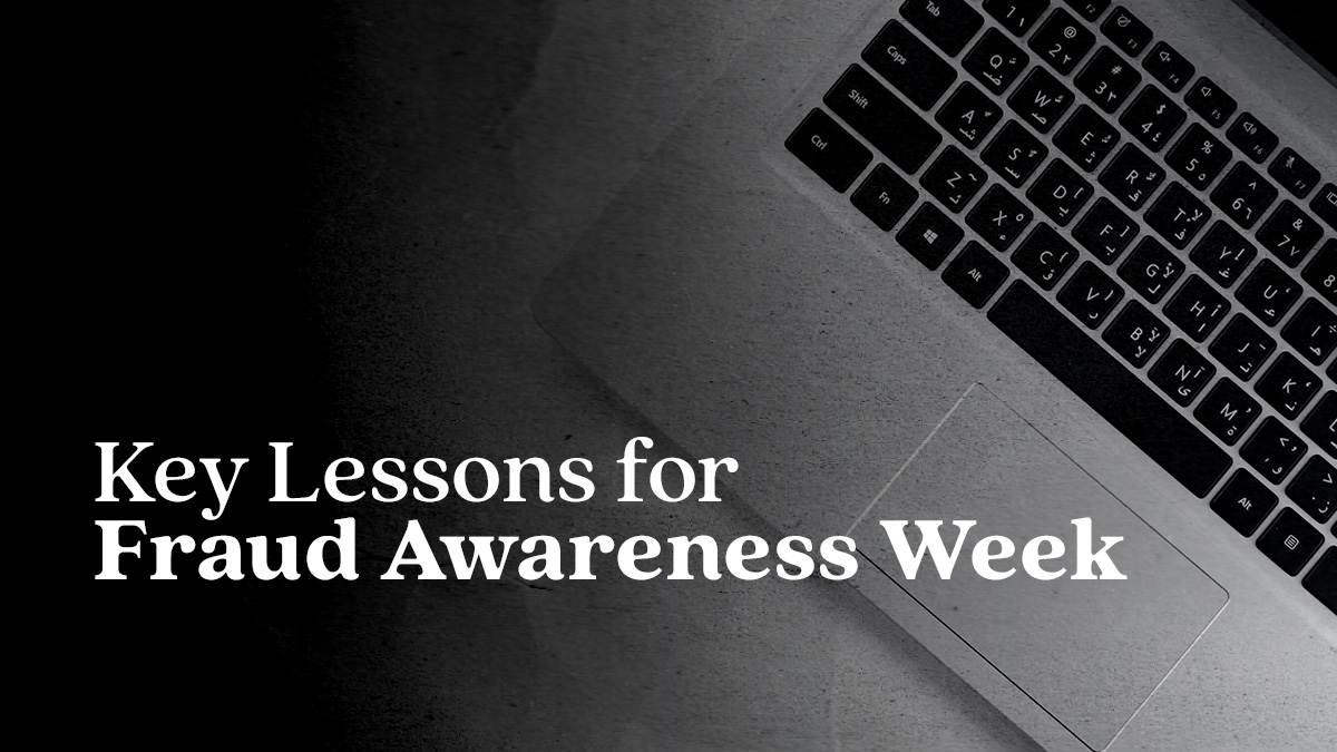Fraud Awareness Week: Keep Your Data Safe
