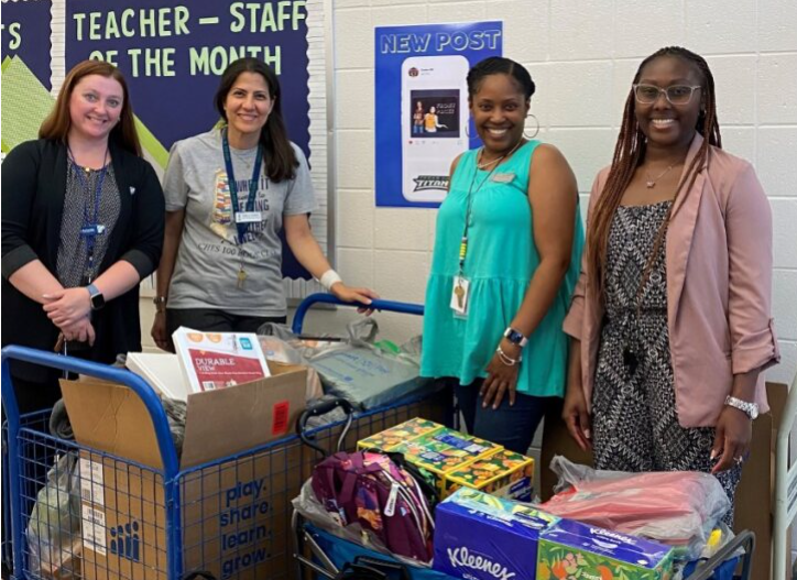 PEFCU in Action: A proud moment as PEFCU passionately contributes to local schools, investing in education for a brighter future!