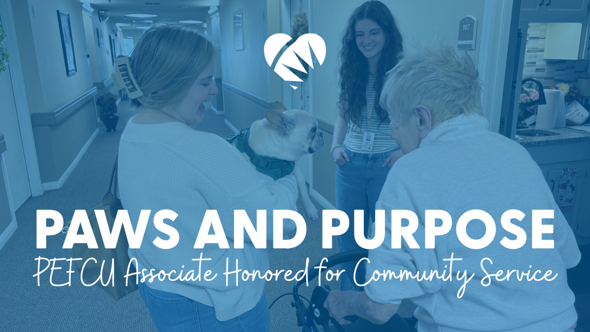 Paws and Purpose: PEFCU Associate Honored for Community Service